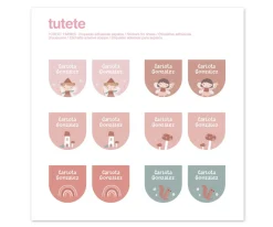 12 Pegatinas Zapatos Wild Fairies Etiquetas Personalizadas|Colecciones Vuelta Al Cole