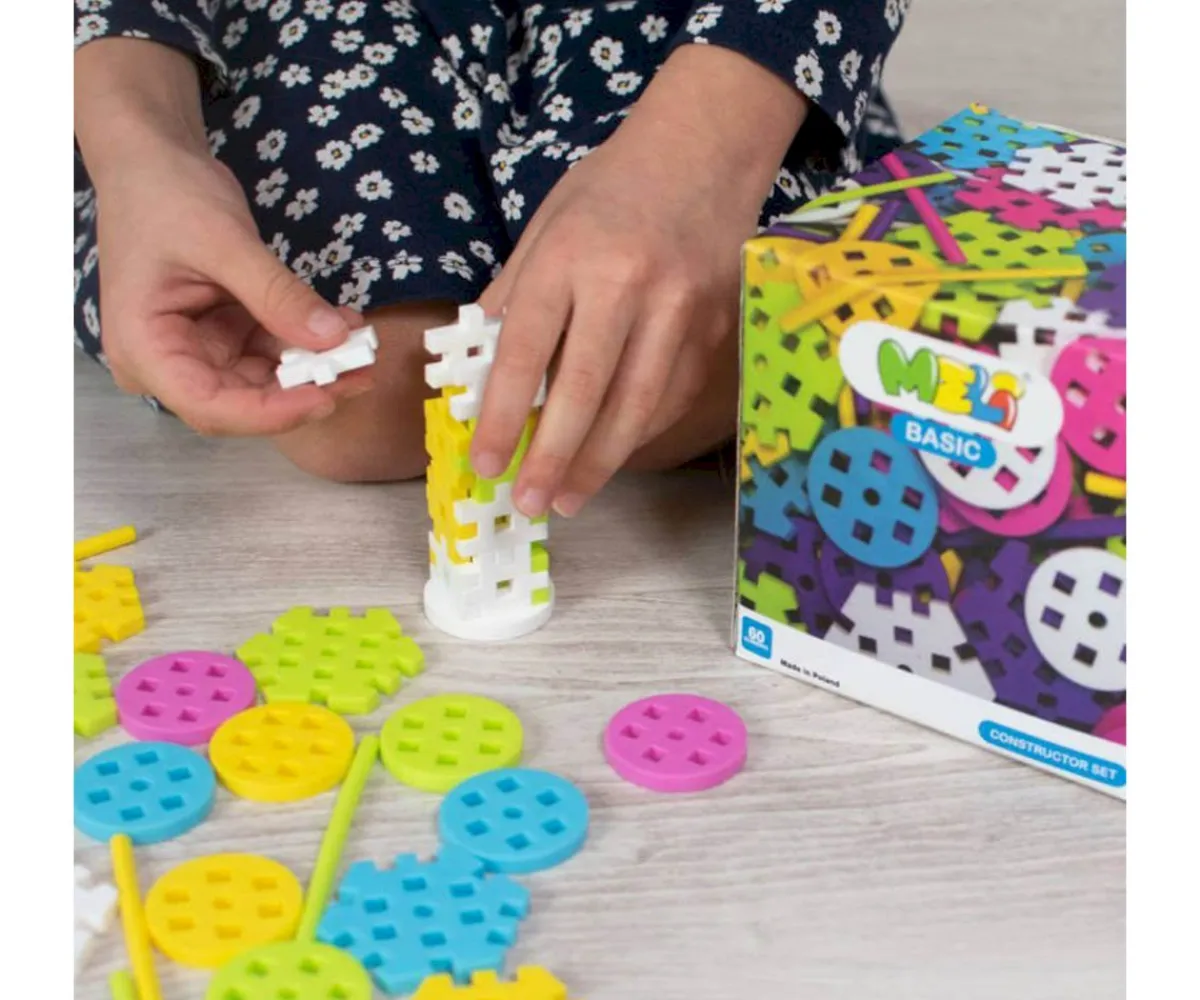 Clearance 60 Piezas Basic Constructor Pastel Niños Juguetes Niños 4 Años|Juguetes Niños 3 Años