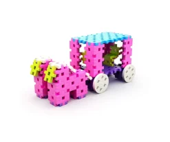 Hot 400 Piezas Basic Constructor Pink Niños Juguetes Niños 4 Años|Juguetes Niños 3 Años