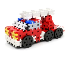 Sale 160 Piezas Construcción Vehículos Bomberos 4en1 Niños Juguetes Niños 5 Años|Juguetes Niños 8 Años