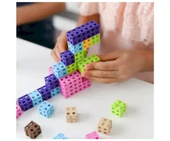 Hot 200 Piezas de Construcción Classic CUBE Pink Niños Juguetes Niños 3 Años|Juguetes Niños 4 Años