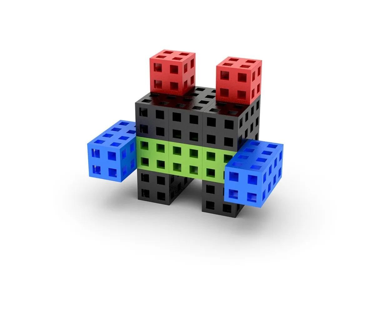 Outlet 300 Piezas de Construcción CUBE EDU Niños Juguetes Niños 4 Años|Juguetes Niños 5 Años