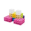 100 Piezas de Construcción Classic CUBE Pink Niños Juguetes Niños 4 Años|Juguetes Niños 3 Años