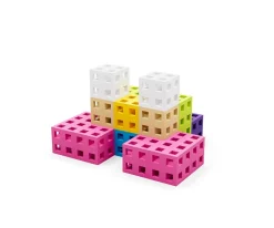 100 Piezas de Construcción Classic CUBE Pink Niños Juguetes Niños 4 Años|Juguetes Niños 3 Años