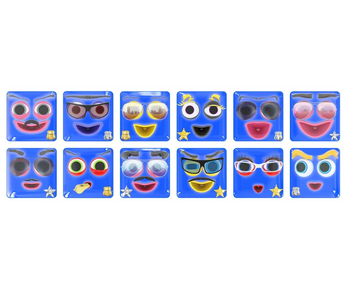 Discount 12 Piezas Emoti Policía Niños Juguetes Niños 3 Años|Juguetes Niños 4 Años