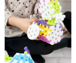 Clearance 70 Piezas Maxi Pink Constructor Niños Juguetes Para Niños De 18 Meses|Juguetes Niños 4 Años