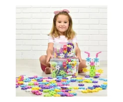 New 110 Piezas Maxi Pink Travel Box Niños Juguetes Niños 5 Años|Juguetes Niños 4 Años