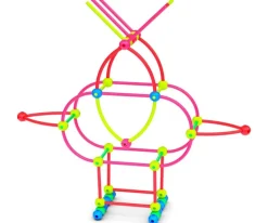 Outlet 150 Piezas Stik Neón Niños Juguetes Stem|Juguetes Niños 3 Años
