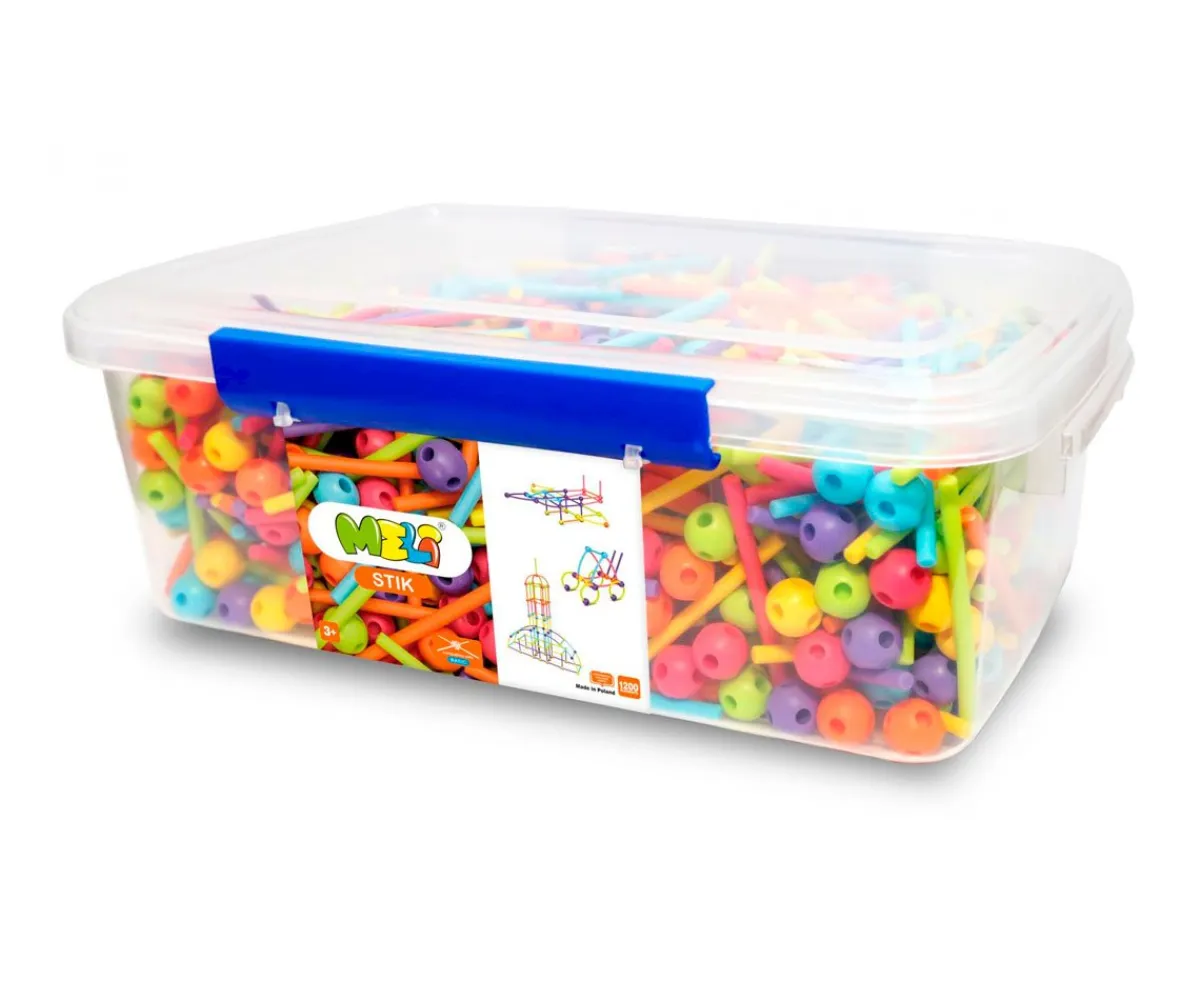 Outlet 1200 Piezas Stik Travel Box Niños Juguetes Niños 3 Años|Juguetes Más Recomendados