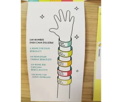 Pulseras Identificativas^Etikids 5 Pulseras Identificativas Frutas