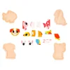 Sale 4 Puzzles Evolutivos Animales de Compañía Niños Juguetes Para Niños De 18 Meses|Juguetes Más Recomendados