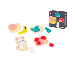 4 Puzzles Evolutivos Jardín Niños Juguetes Para Niños De 18 Meses|Juguetes Más Recomendados