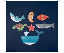 Puzzles Para Niños^Londji 7 Puzzles Progresivos Reversibles Blue