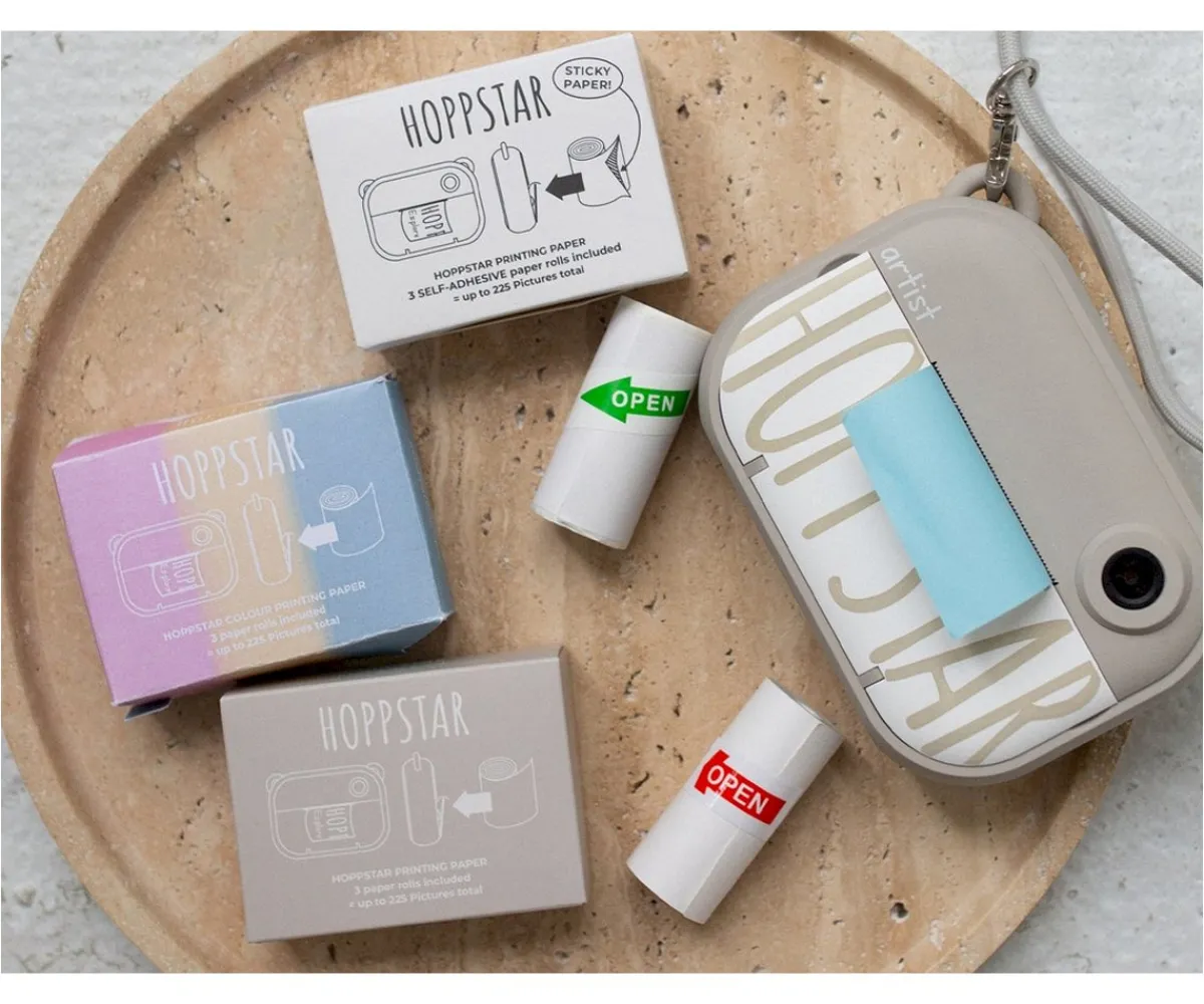 Online 3 Rollos de Papel Recarga Eco para Cámara Artist Colores Niños Juguetes Niños 4 Años|Juguetes Niños 3 Años