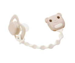 Chupeteros^b.box 2 Sujetachupetes de Silicona Blush Vainilla