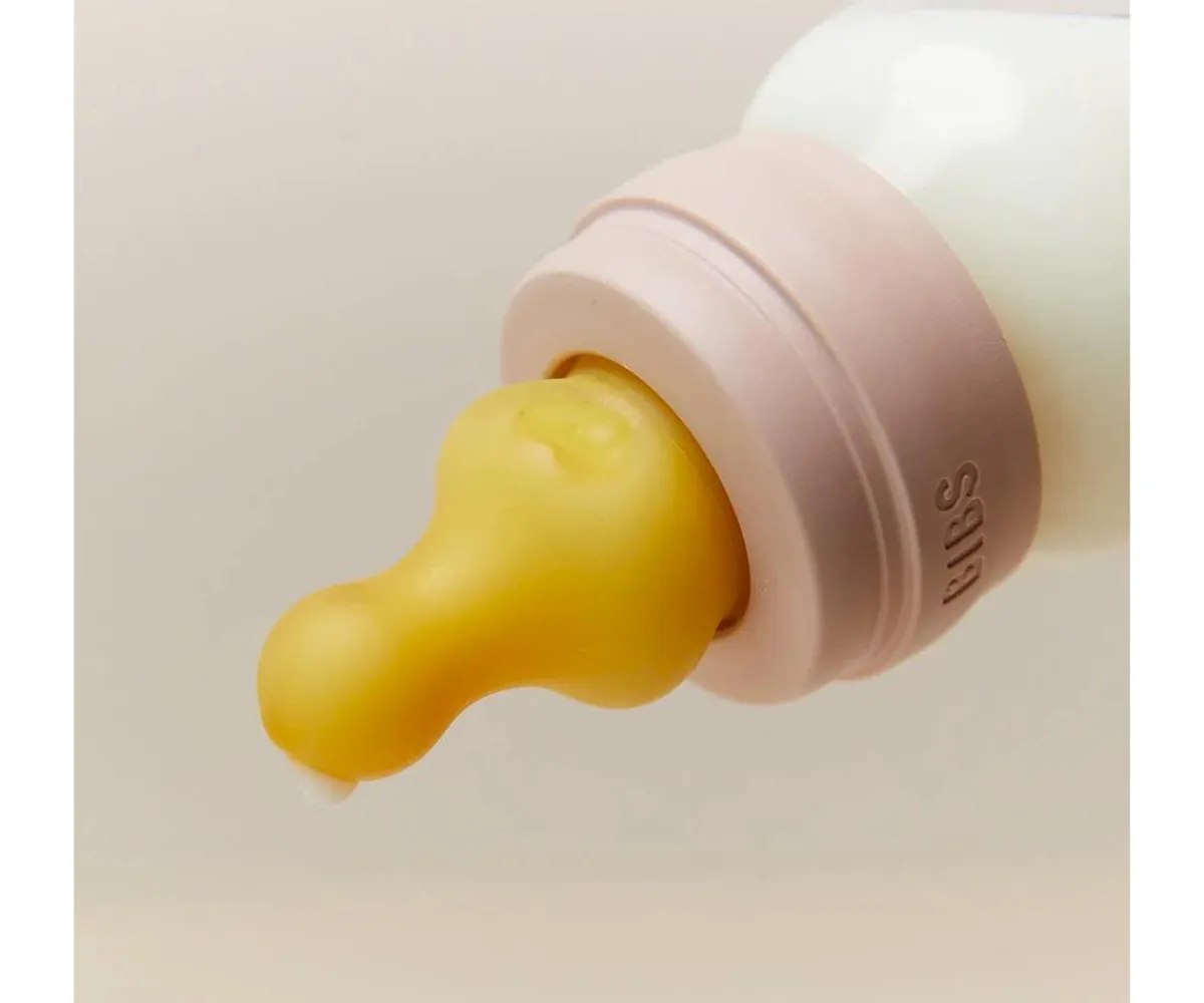 Tetinas^BIBS 2 Tetinas Látex Biberón Flujo Rápido