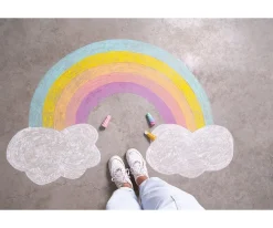 Manualidades Para Niños^Folia 5 Tizas para Pavimento Unicorn