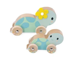 Clearance 2 Tortugas de Empuje Pure Niños Juguetes Para Niños De 18 Meses|Juguetes Para Niños De Un Año