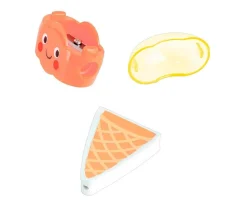 Material Escolar^moses 1 Unidad Sacapuntas y Goma de Helado Be Happy