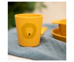Vajilla Infantil^Trixie 2 Vasos de Silicona Mr. Lion