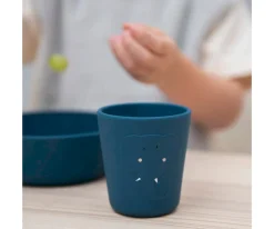 Vasos Para Bebés Y Niños^Trixie 2 Vasos de Silicona Mrs. Elephant