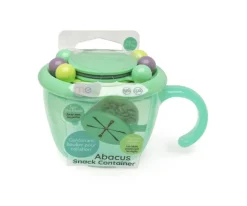 New Abacus Snacks Taza Dispensadora Mint Cajas De Almuerzo|Fiambreras Infantiles