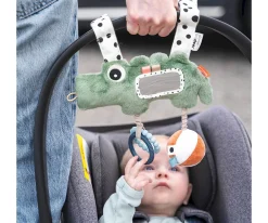 New Actividades con Espejo Sensorial Croco Niños Juguetes Bebé 6 Meses|Sonajeros Bebé