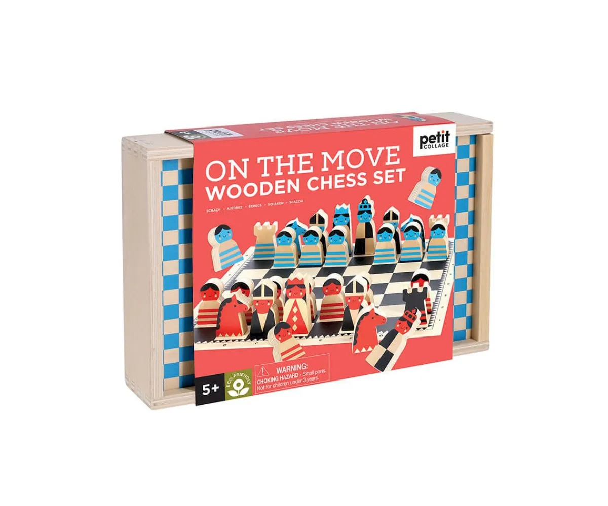 Online Ajedrez de Madera Niños Juegos De Mesa|Juguetes Niños 5 Años