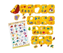 Alfabeto Montessori Niños Puzzles Para Niños|Juguetes Niños 4 Años