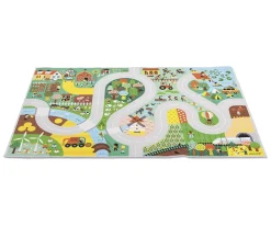 Discount Alfombra con Circuito Campiña Cross Roads Alfombras Infantiles|Juguetes Para Niños De Un Año