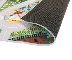 Discount Alfombra con Circuito Campiña Cross Roads Alfombras Infantiles|Juguetes Para Niños De Un Año