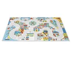 New Alfombra con Circuito Ciudad Cross Roads Niños Juguetes Niños 4 Años|Juguetes Para Niños De 18 Meses