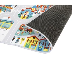 New Alfombra con Circuito Ciudad Cross Roads Niños Juguetes Niños 4 Años|Juguetes Para Niños De 18 Meses