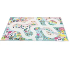 Hot Alfombra con Circuito Reino Encantado Cross Roads Niños Juguetes Para Niños De 18 Meses|Juguetes Para Niños De Un Año