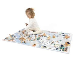 Best Alfombra con Circuito Valle Nevado Cross Roads Niños Juguetes Para Niños De 18 Meses|Juguetes Niños 3 Años