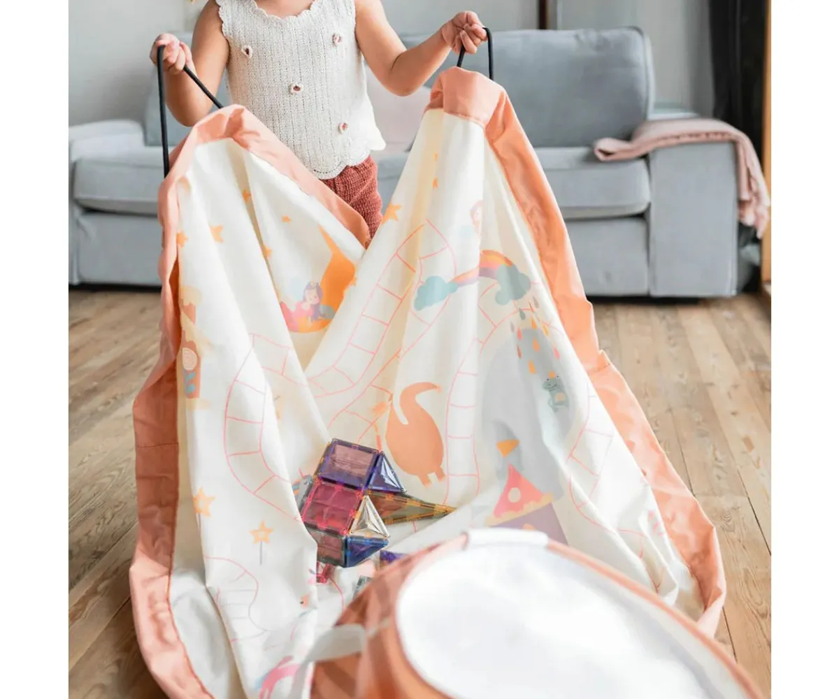 Organizadores De Juguetes^Play & Go Alfombra de Juegos + Cesta de Almacenaje Soo Fairyworld