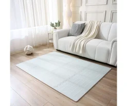 Alfombra de Juegos Puzle XL Gris Niños Manta Actividades Bebé|Juguetes Para Recién Nacidos