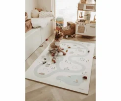 New Alfombra de Juegos Tiloo Puzzle Village Niños Juguetes Para Recién Nacidos|Manta Actividades Bebé