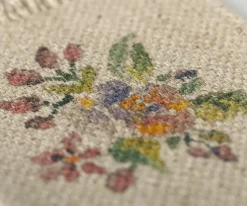 Casa De Muñecas De Madera^Maileg Alfombra Flores Pequeña