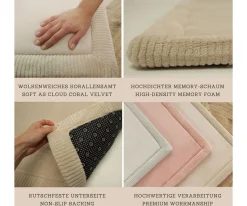 New Alfombra Infantil Nube Beige Niños Juguetes Para Recién Nacidos|Juguetes Bebé 6 Meses