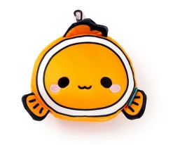 Cojines Infantiles^puckator Almohada de Viaje con Antifaz Relaxeazzz Adoramals Finley el Pez Payaso