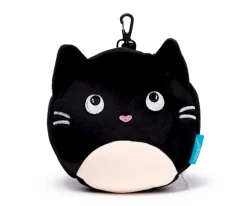 Cojines Infantiles^puckator Almohada de Viaje con Antifaz Relaxeazzz Gato Feline Fine