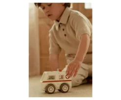 Sale Ambulancia de Madera FSC Niños Juguetes Para Niños De 18 Meses|Juguetes Niños 3 Años