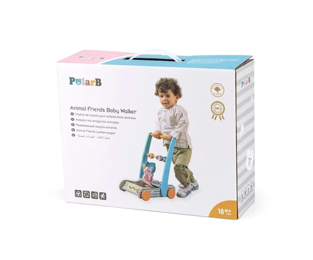 Juguetes Para Niños De 18 Meses^Polar B Andador Animal Friends
