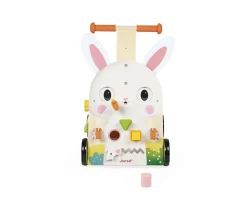 Andador de Actividades Conejo de Madera Niños Juguetes Niños 3 Años|Juguetes Para Niños De 18 Meses