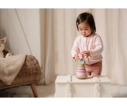 Hot Anillos Apilables Fairy Garden FSC Niños Juguetes Para Niños De Un Año|Juguetes Para Niños De 18 Meses