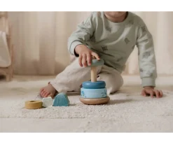 Anillos Apilables Forest Friends FSC Niños Juguetes Para Niños De Un Año|Juguetes Para Niños De 18 Meses