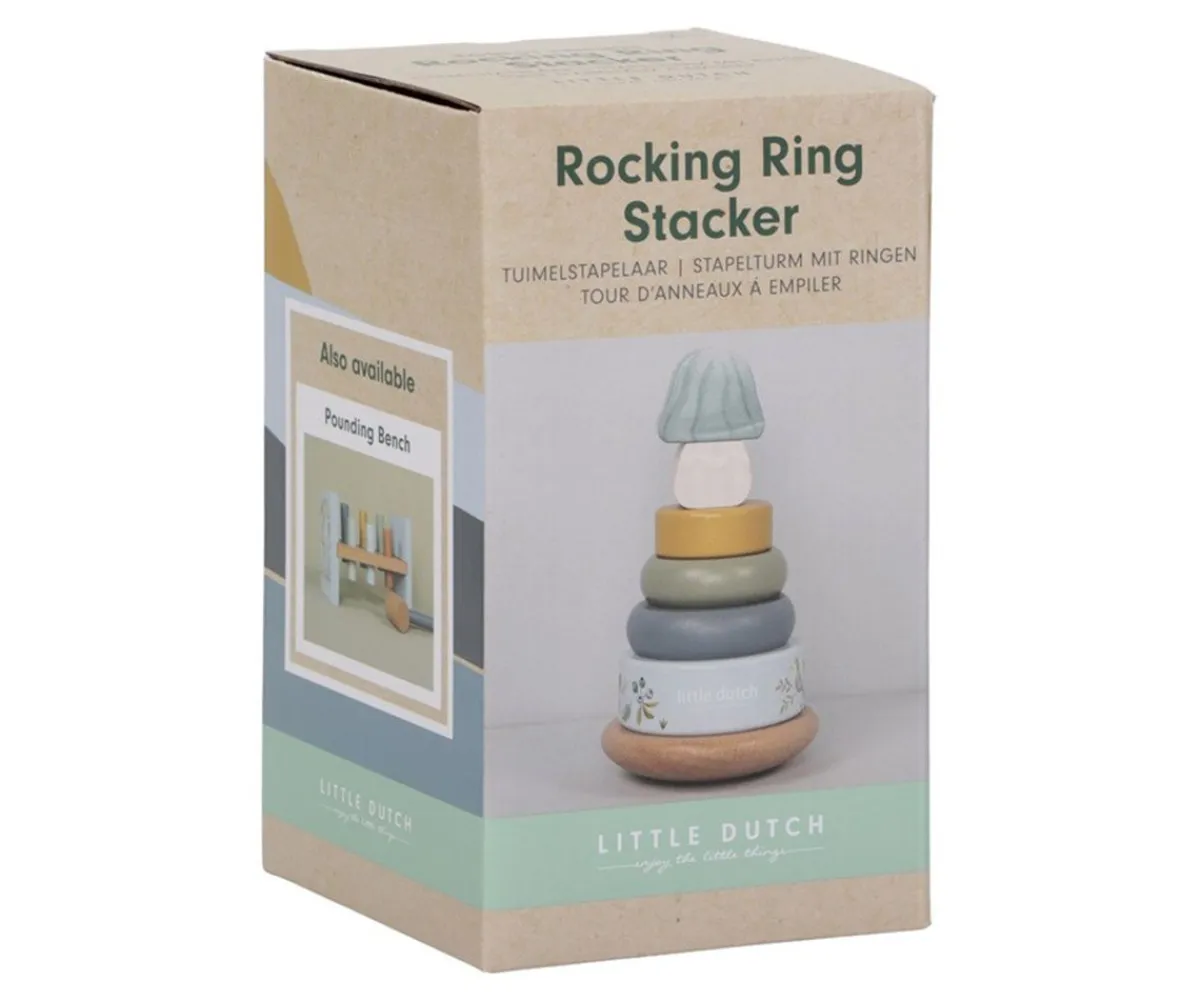 Anillos Apilables Forest Friends FSC Niños Juguetes Para Niños De Un Año|Juguetes Para Niños De 18 Meses