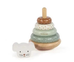 Apilable Madera Poppy Musgo Niños Juguetes Para Niños De Un Año|Juguetes Apilables