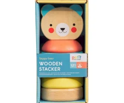 Sale Apilable Oso de Madera Niños Juguetes Apilables|Últimas Unidades